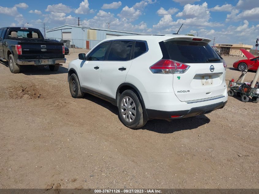 2016 NISSAN ROGUE S - KNMAT2MVXGP719495