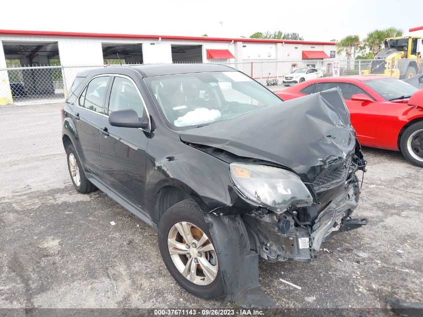 2013 CHEVROLET EQUINOX LS - 2GNALBEKXD1139832