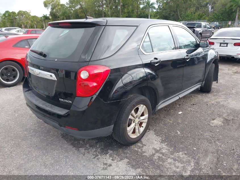 2013 CHEVROLET EQUINOX LS - 2GNALBEKXD1139832