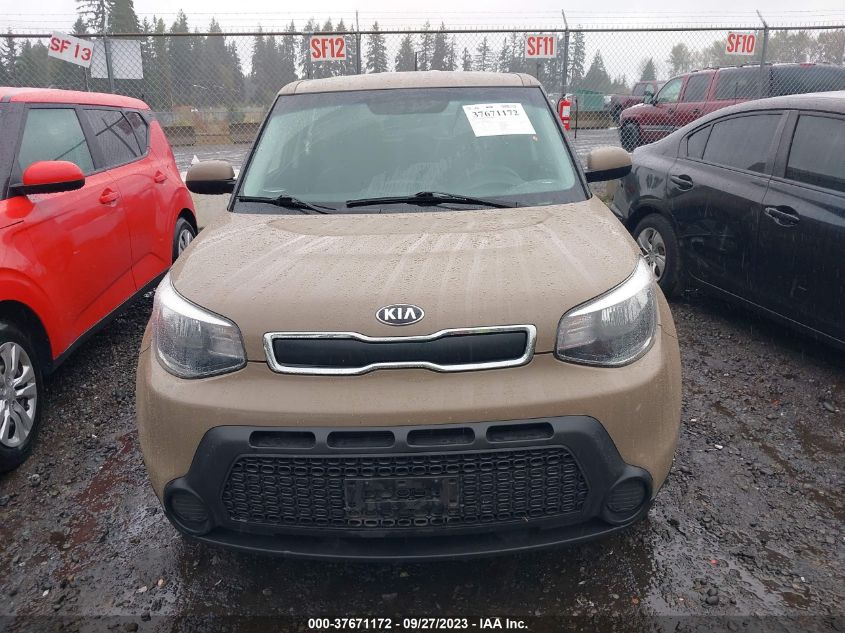 2014 KIA SOUL BASE - KNDJN2A2XE7038898