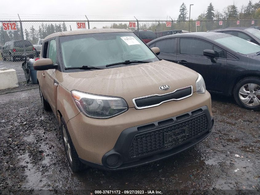 2014 KIA SOUL BASE - KNDJN2A2XE7038898