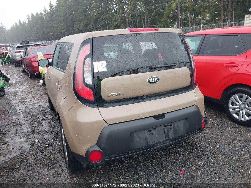 2014 KIA SOUL BASE - KNDJN2A2XE7038898