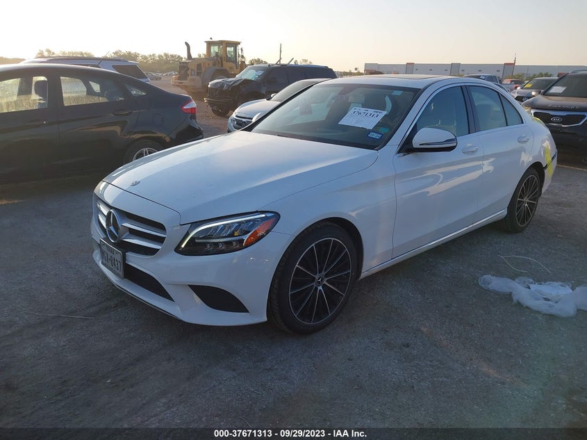 VIN 55SWF8DB2KU288822 2019 MERCEDES-BENZ C-CLASS C 300