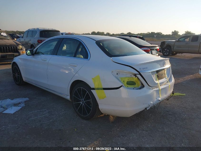 VIN 55SWF8DB2KU288822 2019 MERCEDES-BENZ C-CLASS C 300