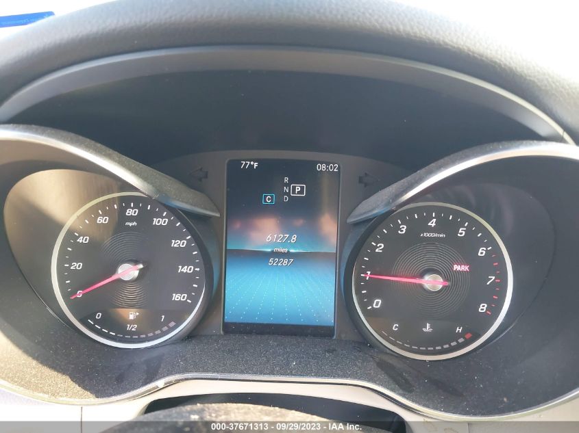 VIN 55SWF8DB2KU288822 2019 MERCEDES-BENZ C-CLASS C 300