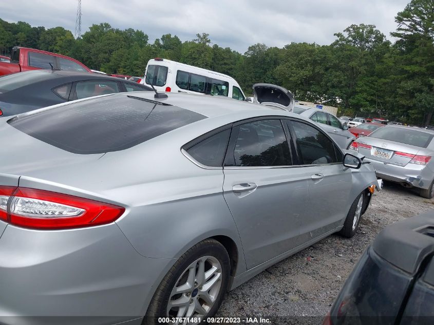 2016 FORD FUSION SE - 3FA6P0H71GR261063