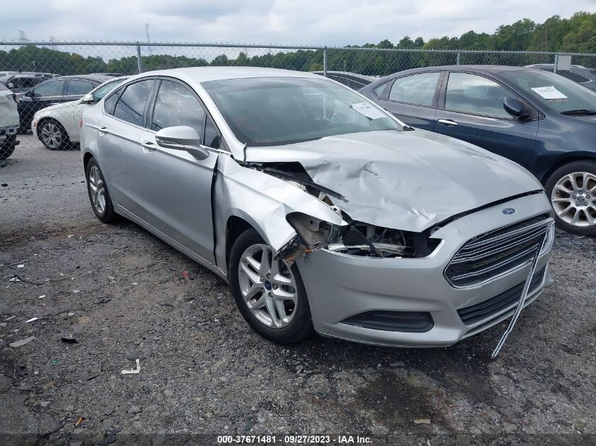 2016 FORD FUSION SE - 3FA6P0H71GR261063