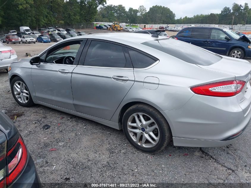 2016 FORD FUSION SE - 3FA6P0H71GR261063