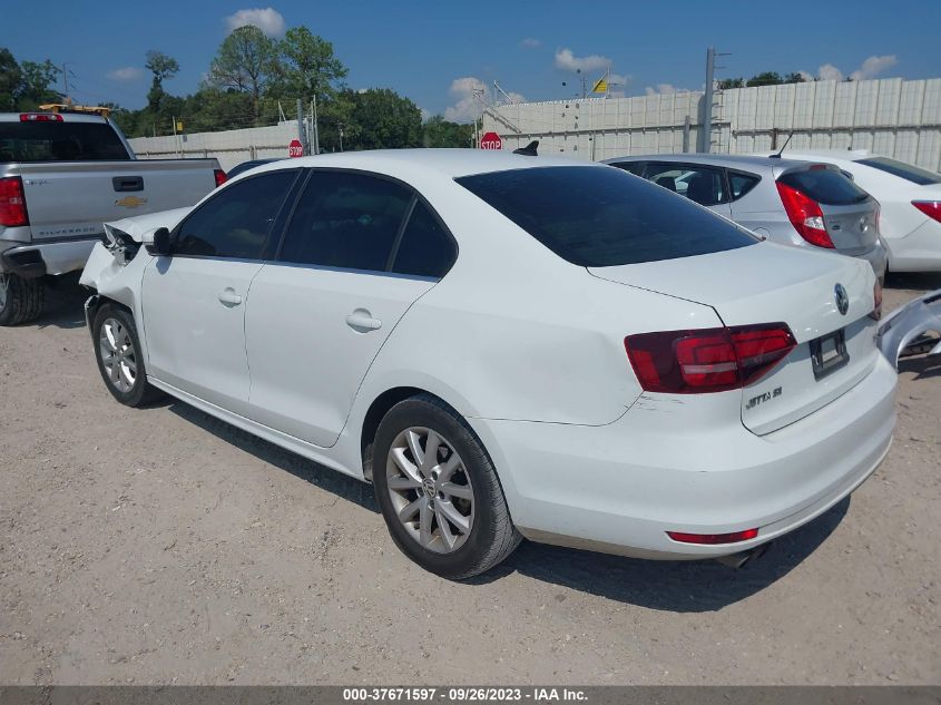 2017 VOLKSWAGEN JETTA 1.4T SE - 3VWDB7AJXHM309184