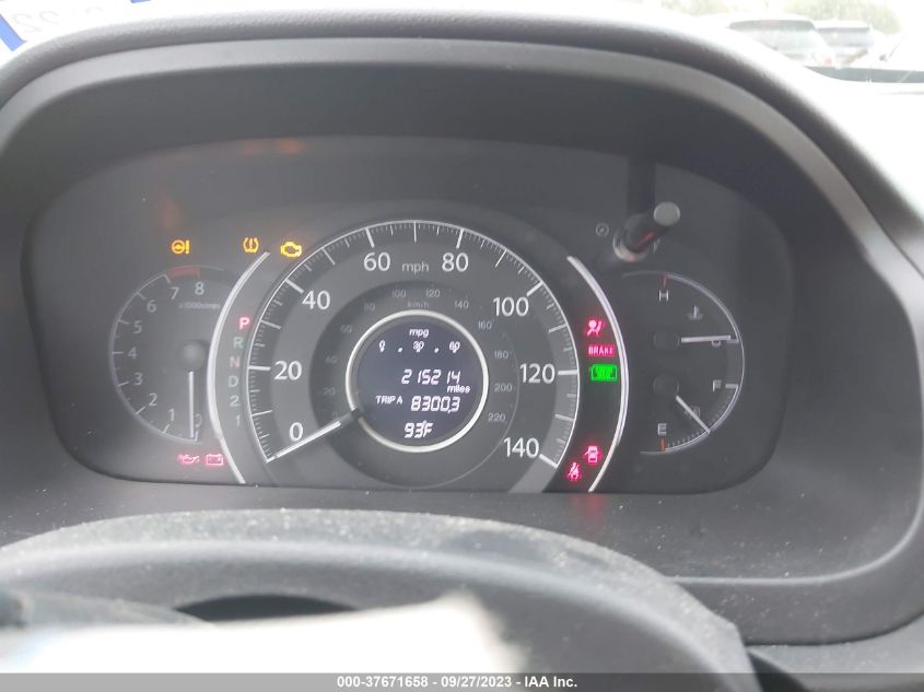 2013 HONDA CR-V EX-L - 5J6RM3H75DL004316