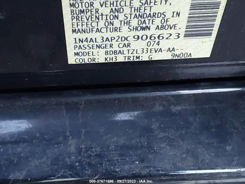 2013 NISSAN ALTIMA 2.5 SV - 1N4AL3AP2DC906623