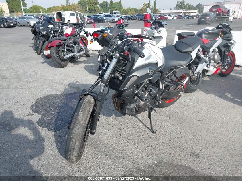 VIN JYARM27Y7LA001420 2020 YAMAHA MT07 C