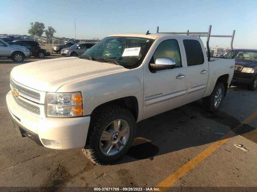 2013 CHEVROLET SILVERADO 1500 LTZ - 3GCPKTE76DG357527