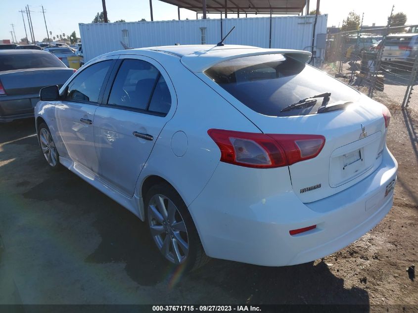 2013 MITSUBISHI LANCER SPORTBACK GT JA32X8HW5DU008216
