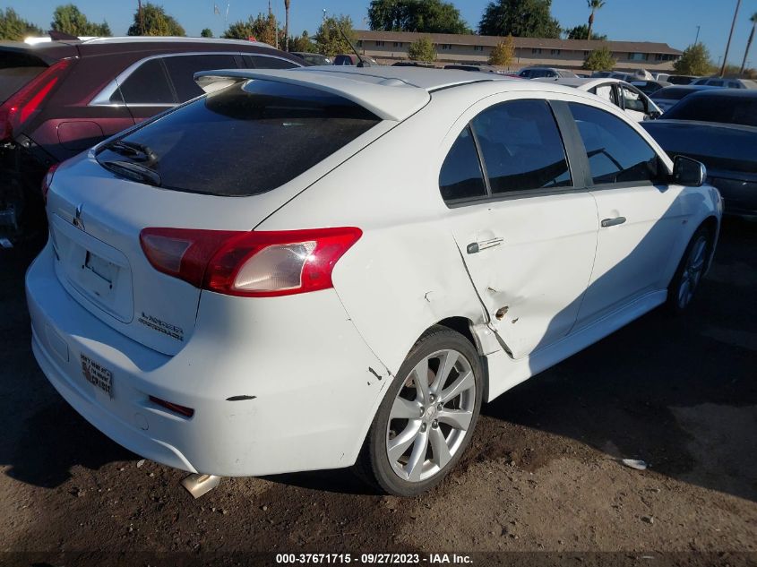2013 MITSUBISHI LANCER SPORTBACK GT JA32X8HW5DU008216