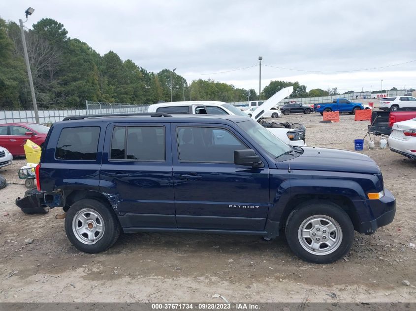 2015 JEEP PATRIOT SPORT - 1C4NJPBB1FD376993