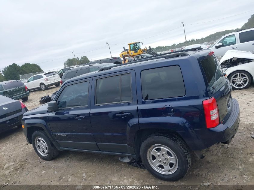 2015 JEEP PATRIOT SPORT - 1C4NJPBB1FD376993