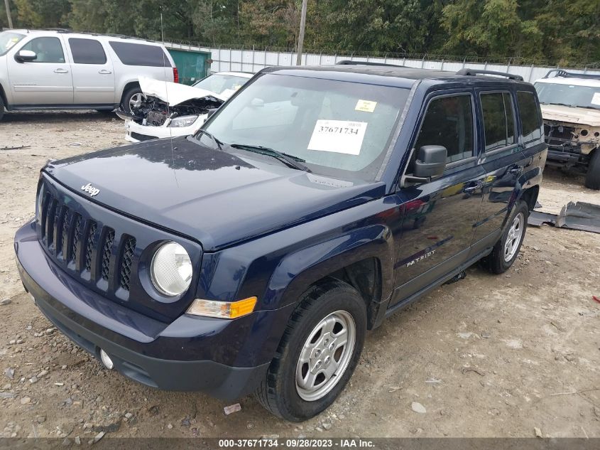 2015 JEEP PATRIOT SPORT - 1C4NJPBB1FD376993