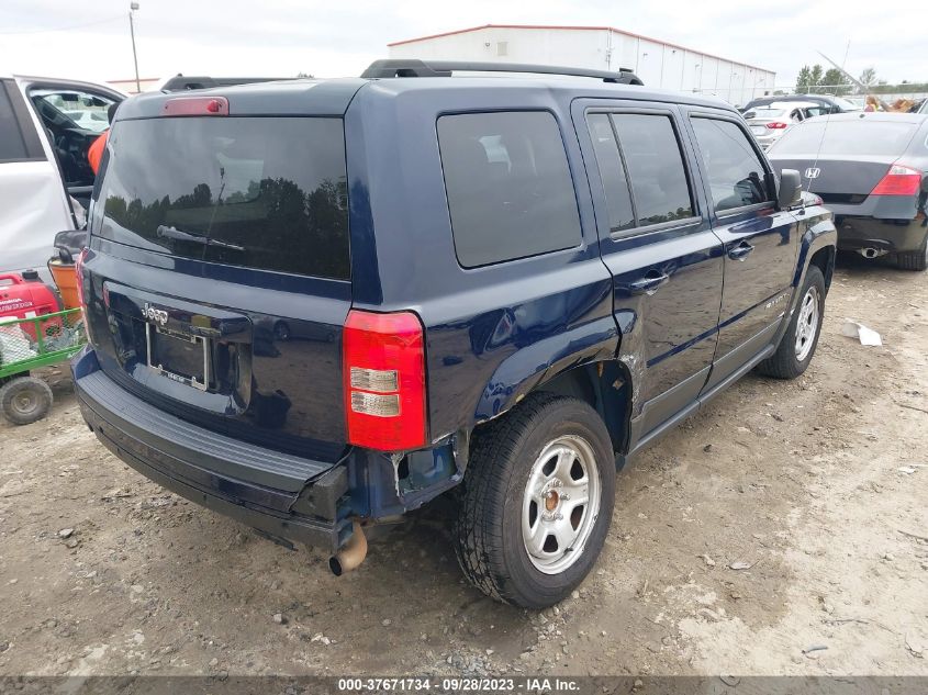 2015 JEEP PATRIOT SPORT - 1C4NJPBB1FD376993