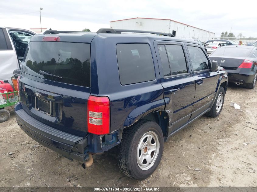 2015 JEEP PATRIOT SPORT - 1C4NJPBB1FD376993