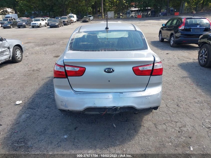 2013 KIA RIO EX - KNADN4A30D6223156