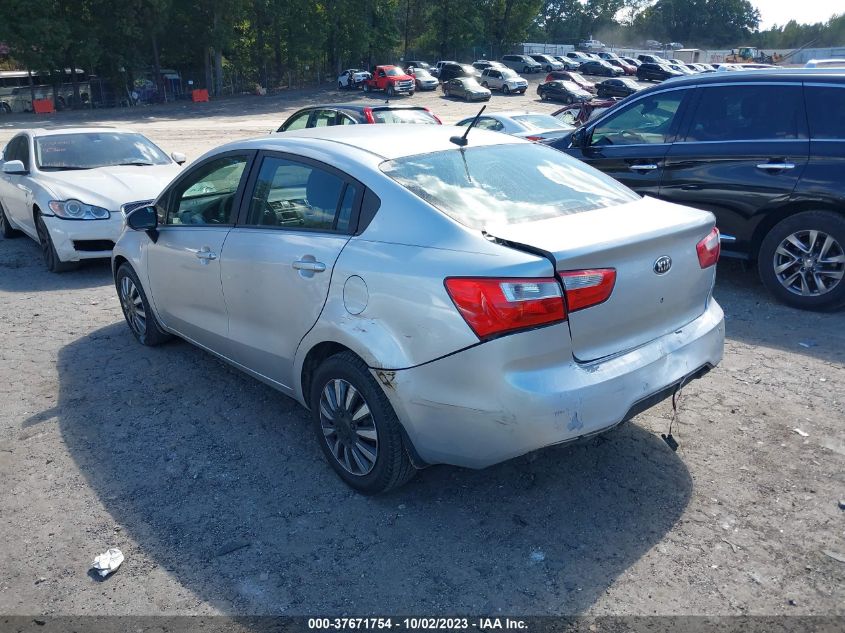 2013 KIA RIO EX - KNADN4A30D6223156