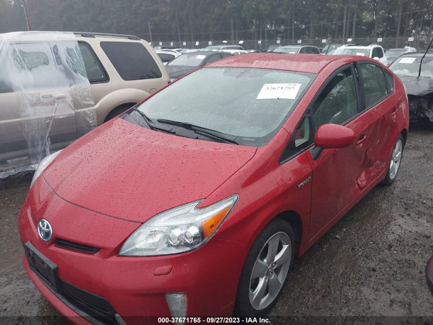 2013 TOYOTA PRIUS ONE/TWO/THREE/FOUR/FIVE - JTDKN3DU2D1722417