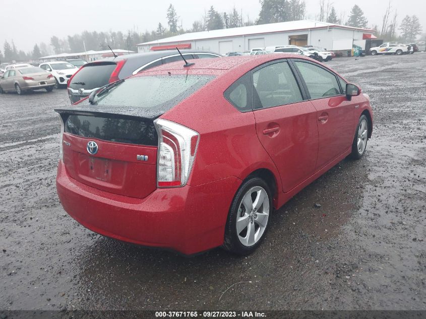 2013 TOYOTA PRIUS ONE/TWO/THREE/FOUR/FIVE - JTDKN3DU2D1722417