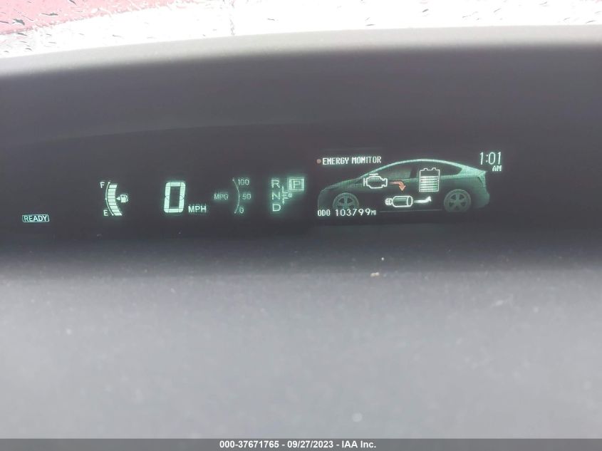 2013 TOYOTA PRIUS ONE/TWO/THREE/FOUR/FIVE - JTDKN3DU2D1722417
