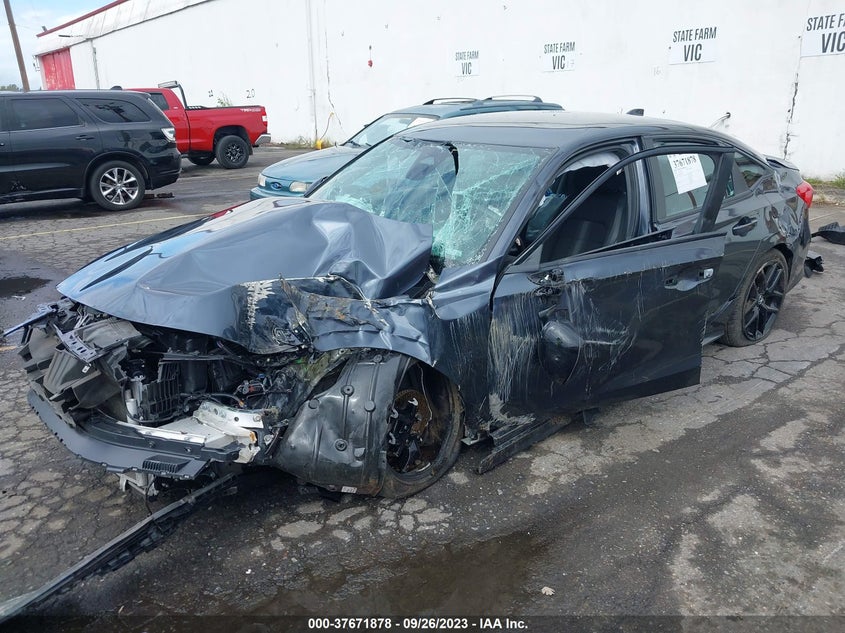 VIN 2HGFE2F55NH561728 2022 HONDA CIVIC SEDAN SPORT