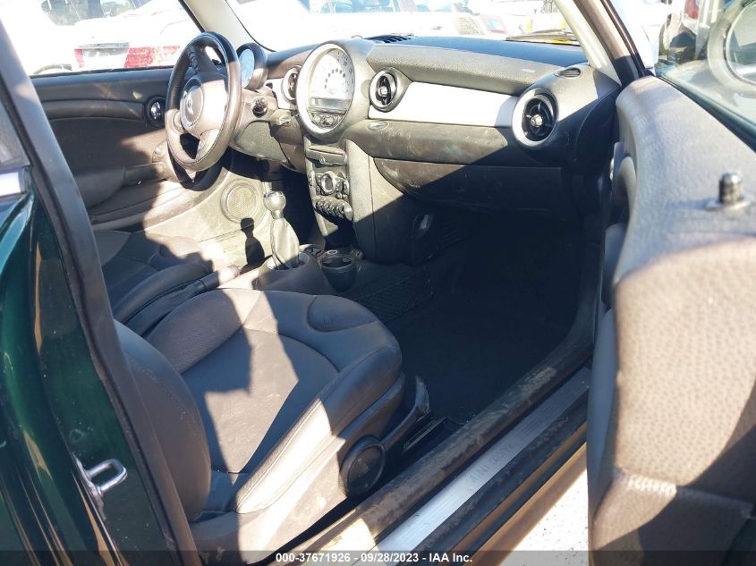 2013 MINI HARDTOP COOPER - WMWSU3C57DT370448