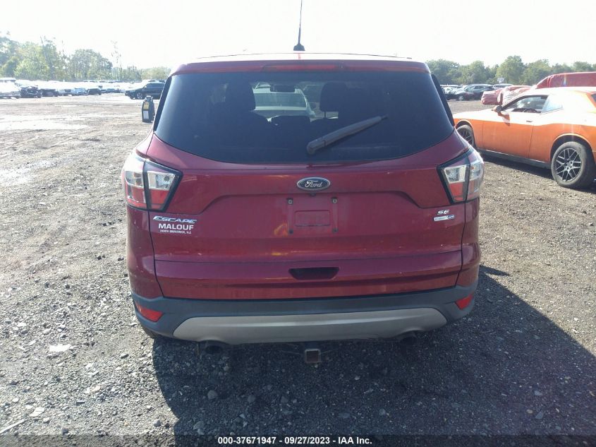 2017 FORD ESCAPE SE - 1FMCU9GD7HUE41879