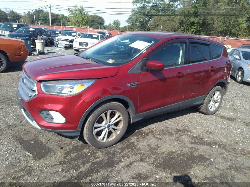 2017 FORD ESCAPE SE - 1FMCU9GD7HUE41879