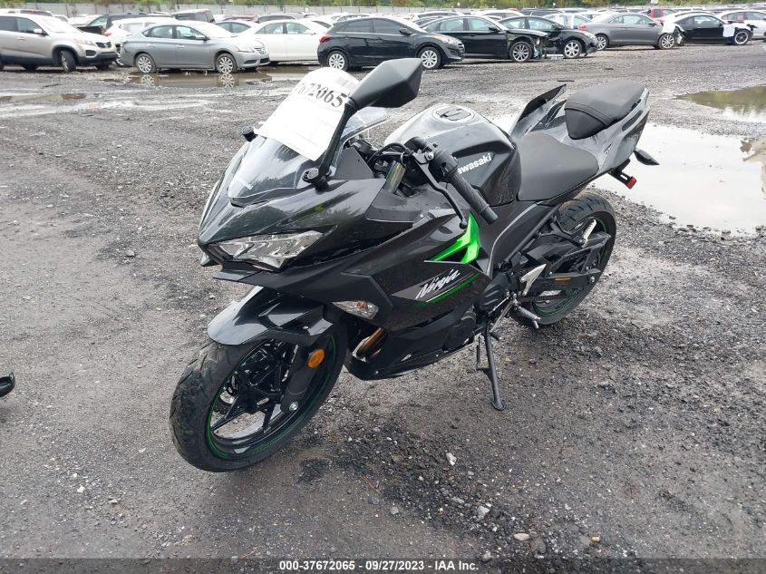 VIN JKAEXKH19PDAP5550 2023 KAWASAKI EX400