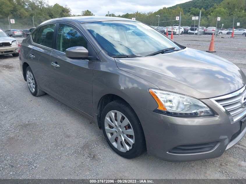 2015 NISSAN SENTRA SV - 3N1AB7AP8FY242846