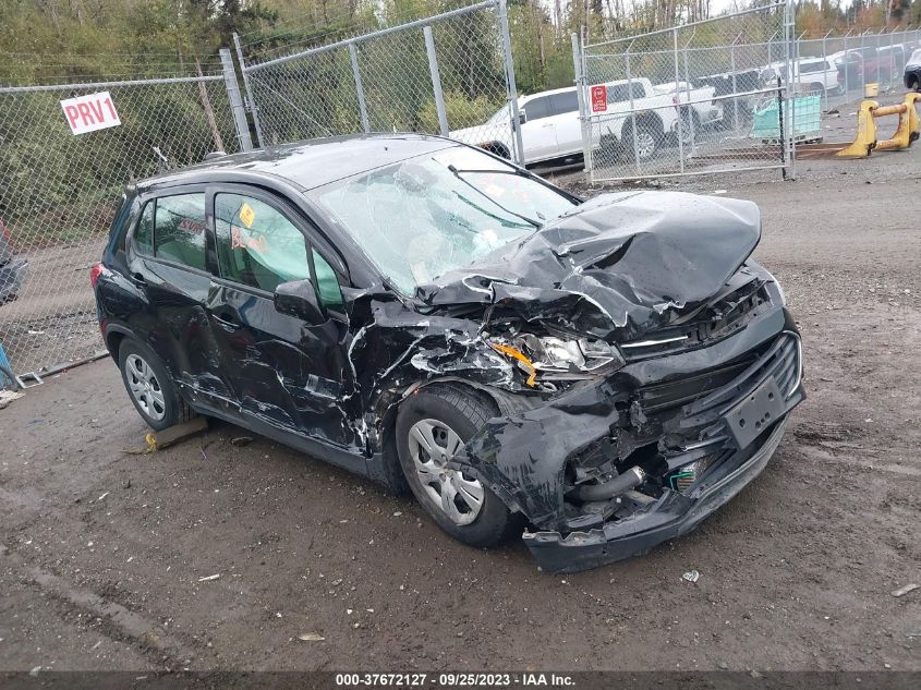 2017 CHEVROLET TRAX LS - 3GNCJKSB4HL203404