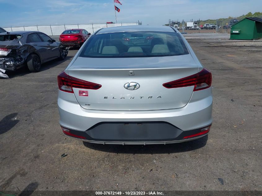 2019 HYUNDAI ELANTRA SE - 5NPD74LF8KH473221