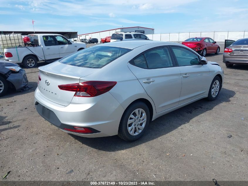 2019 HYUNDAI ELANTRA SE - 5NPD74LF8KH473221