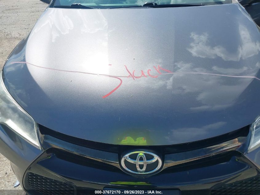 2017 TOYOTA CAMRY XLE/SE/LE/XSE - 4T1BF1FK4HU763502