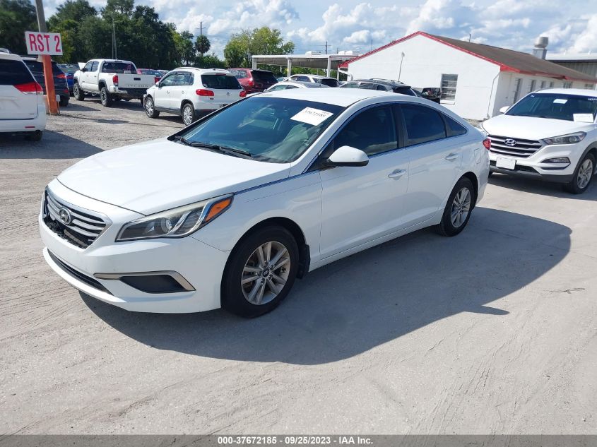 2016 HYUNDAI SONATA 2.4L SE - 5NPE24AF2GH292144