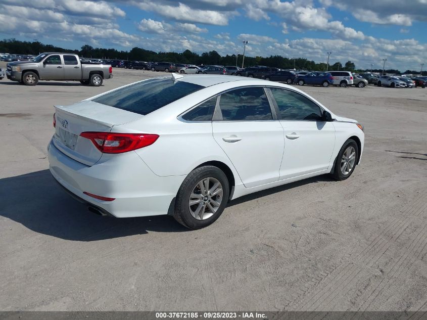 2016 HYUNDAI SONATA 2.4L SE - 5NPE24AF2GH292144