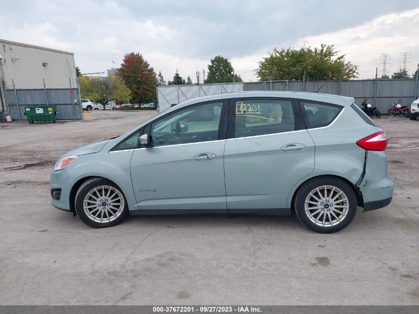2013 FORD C-MAX HYBRID SEL - 1FADP5BU2DL509074