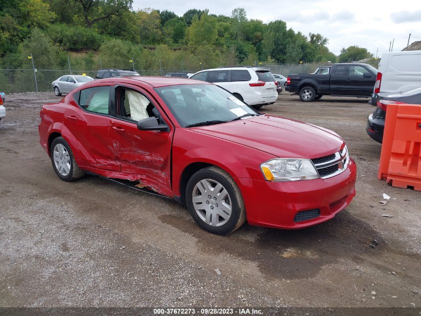 2014 DODGE AVENGER SE - 1C3CDZABXEN226518