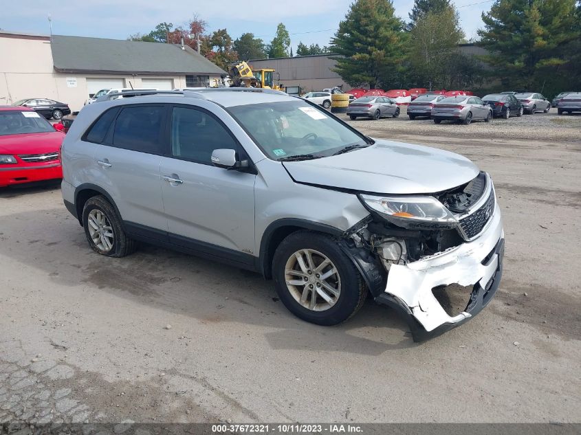 2014 KIA SORENTO LX - 5XYKTCA67EG456082