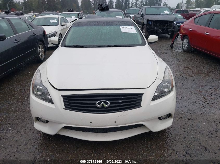 2013 INFINITI G37 COUPE SPORT 6MT JN1CV6EK5DM900972
