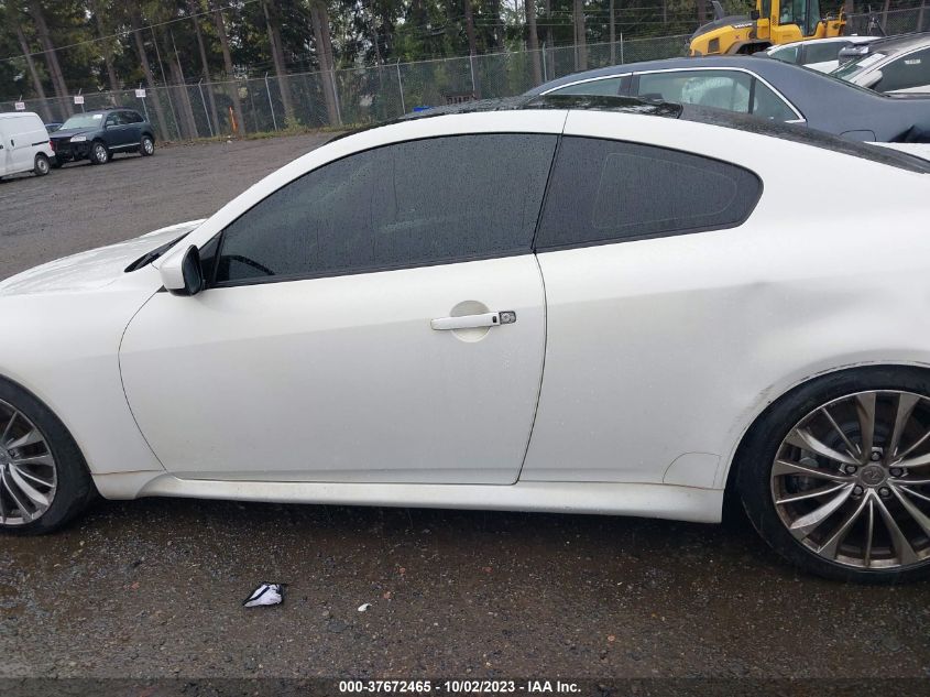 2013 INFINITI G37 COUPE SPORT 6MT JN1CV6EK5DM900972
