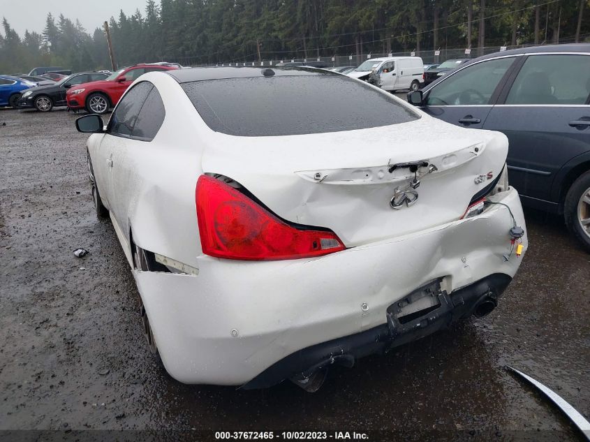 2013 INFINITI G37 COUPE SPORT 6MT JN1CV6EK5DM900972