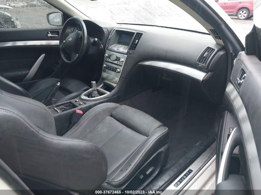 2013 INFINITI G37 COUPE SPORT 6MT JN1CV6EK5DM900972