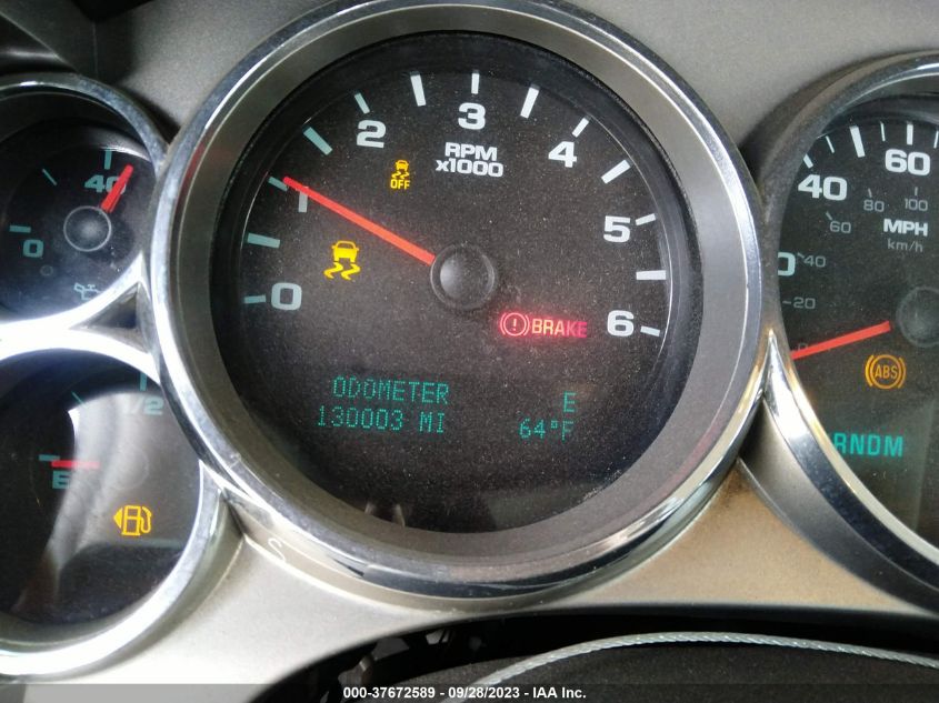 2013 CHEVROLET SILVERADO 1500 LT - 1GCRKSE75DZ106626