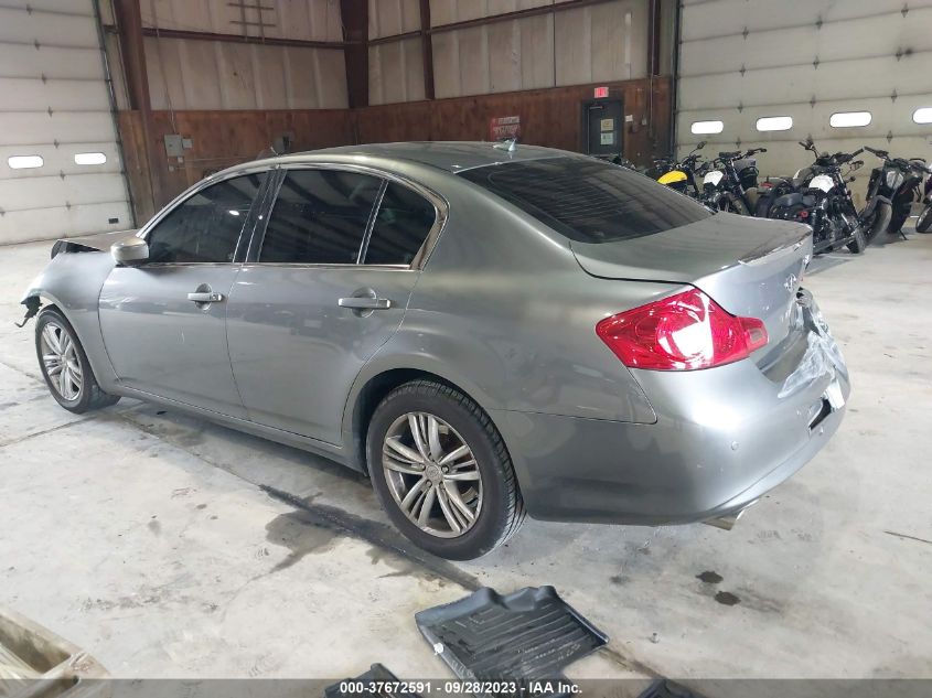 2013 INFINITI G37X - JN1CV6AR3DM357429